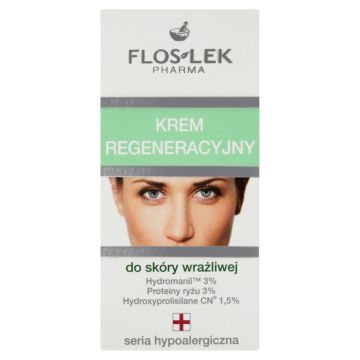 Flos-Lek Seria Hypoal., krem,regen.sk.wrazl., 50 ml