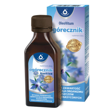 Olej z ogorecznika, plyn, (Oleofarm), 100 ml