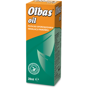 Olbas Oil, płyn do sporządzania inhalacji parowej, 28 ml