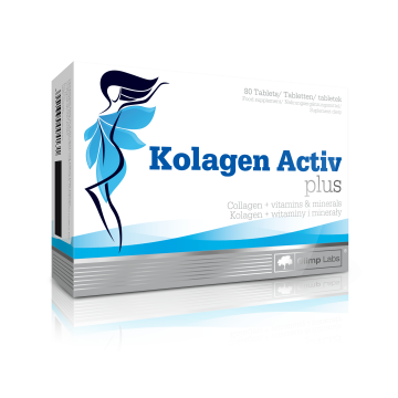 Olimp Kolagen Activ Plus, tabletki do ssania, 80 szt.