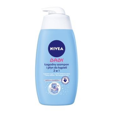 Nivea Baby, szampon i płyn do kąpieli 2 w 1, 500 ml