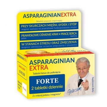 Asparaginian Extra, tabletki, 50 szt.