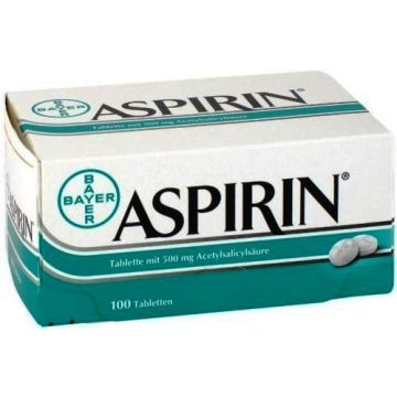 Aspirin, 500 mg, tabletki, 100 szt.