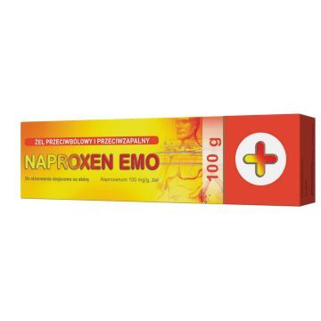 Naproxen Emo, 100 mg/g, żel, 100 g