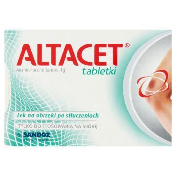 Altacet, 1 g, tabl., 6 szt