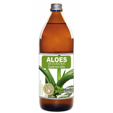 Aloes, 99,8%, płyn, 1000 ml (EkaMedica)