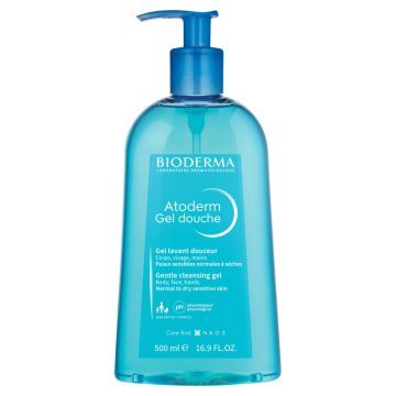 Bioderma Atoderm Gel douche, nawilżający żel pod prysznic i do kąpieli, 500 ml