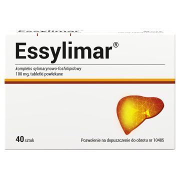 Essylimar, 100 mg, tabletki powlekane, 40 szt.