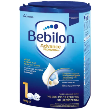 Bebilon Advance Pronutra 1, mleko początkowe od urodzenia, proszek, 800 g