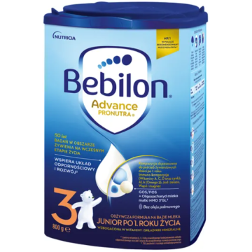 Bebilon 3 Pronutra-Advance, mleko modyfikowane, proszek, 800 g