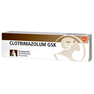 Clotrimazolum GSK, 10 mg/g, krem, 20 g