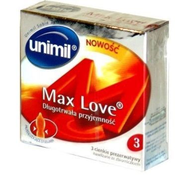 Unimil Max Love, prezer., 3 szt