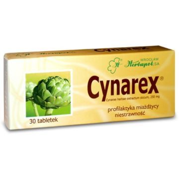 Cynarex, tabletki, 250 mg, 30 szt.