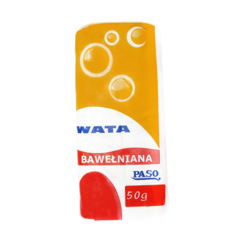 Wata bawelniana 100% (Paso), 50 g, 1 szt