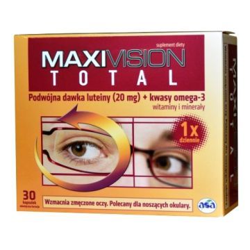 Maxivision Total, kapsułki, 30 szt.