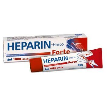 Heparin-Hasco forte, 1000 j.m./g, żel, 35 g