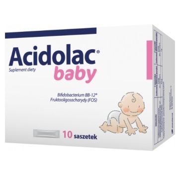 Acidolac Baby, proszek, 1,5 g, 10 saszetek