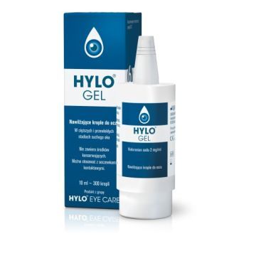 Hylo Gel, krople do oczu, 10 ml