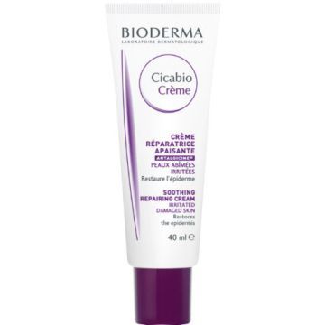 Bioderma Cicabio Creme, krem łagodząco-odbudowujący, 40 ml