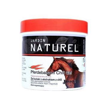 Jardin Naturel, zel, konski,z ekstrakt.chili, 500 ml