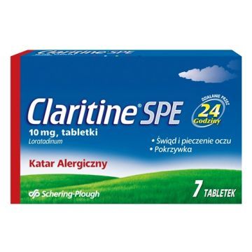 Claritine Allergy, 10 mg, tabletki, 7 szt.