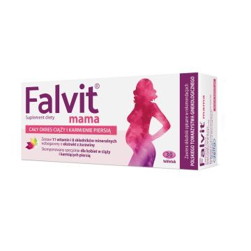 Falvit mama, tabletki powlekane, 30 szt.