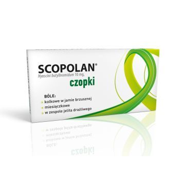 Scopolan, 10 mg, czopki doodbytnicze, 6 szt.