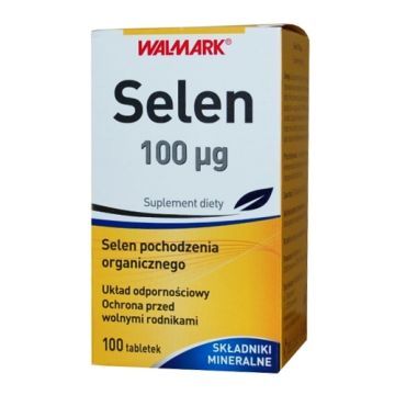 Selen, 100 µg, tabletki, 100 szt. (Walmark)