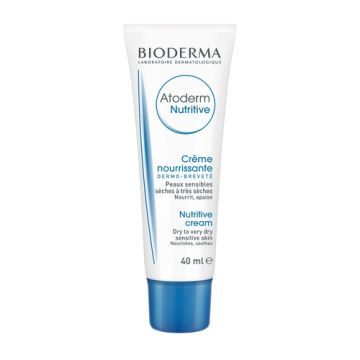 Bioderma Atoderm Nutritive, odżywczy krem do skóry suchej, bardzo suchej i osłabionej, 40 ml