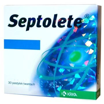 Septolete, pastyl.twarde, 30 szt