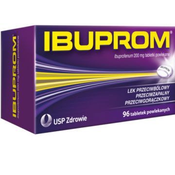 Ibuprom, 200 mg, tabletki powlekane, 96 szt.