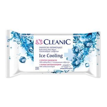 Cleanic, chust.,odswiez.,Ice Cooling, 15 szt