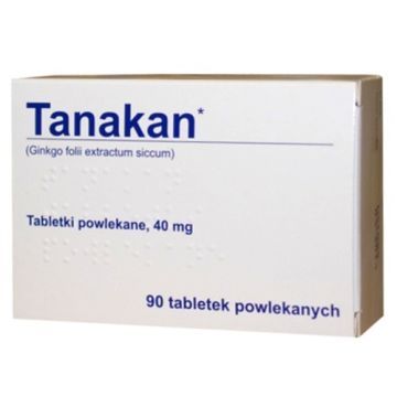 Tanakan, 40 mg, tabl.powl.,(i.row),InPh,Czechy, 90 szt