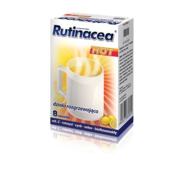 Rutinacea Hot, proszek w saszetkach, 8 szt.