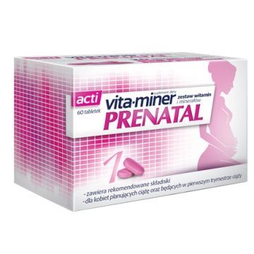 Acti Vita-miner Prenatal, tabletki, 60 szt.