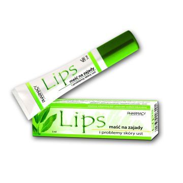 Lips, maść na zajady i problemy skóry ust, 5 ml