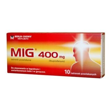 MIG, 400 mg, tabletki powlekane, 10 szt.