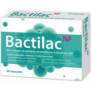 Bactilac NF, kapsułki, 20 szt.