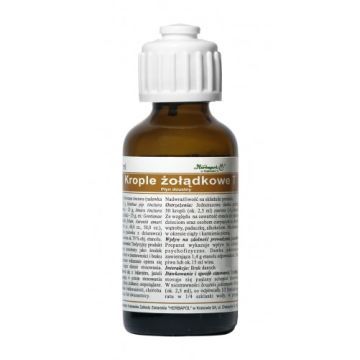 Krople zoladkowe z papaweryna (Fortestomachicae),35 ml