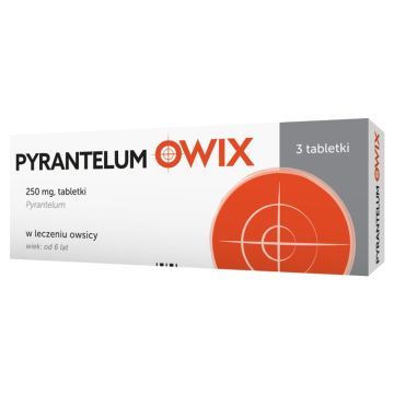 Pyrantelum OWIX, 250 mg, tabletki, 3 szt.
