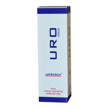 Uro, krem, p/nadmiernej potliwosci,do stop, 30 ml