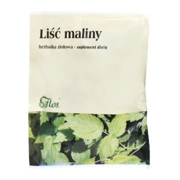 Liść maliny, herbatka ziołowa, 50 g (Flos)