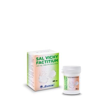 Sal Vichy factitium, 600mg, tabletki musujące, 40 szt.