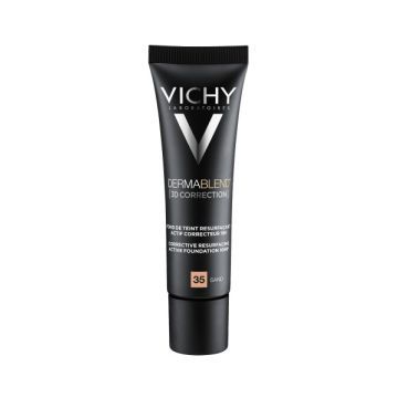 Vichy Dermablend 3D, podkład wyrównujący powierzchnię skóry, 35 Sand, 30 ml