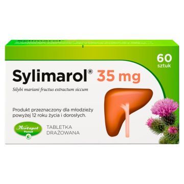 Sylimarol 35 mg, drażetki, 35 mg, 60 szt.