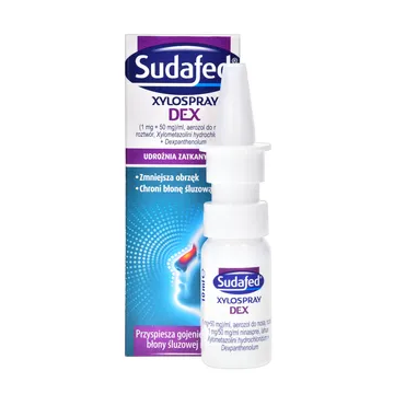 Sudafed XyloSpray, (1mg/ml), aerozol do nosa, 10 ml