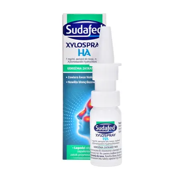 Sudafed XyloSpray HA, 0,1% (1mg/ml), aerozol do nosa, 10 ml