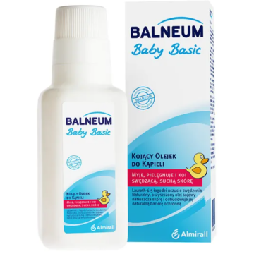 Balneum Baby Basic, olejek, do kapieli, kojacy, 500 ml