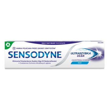 Sensodyne Ultraszybka Ulga, pasta do zębów, 75 ml