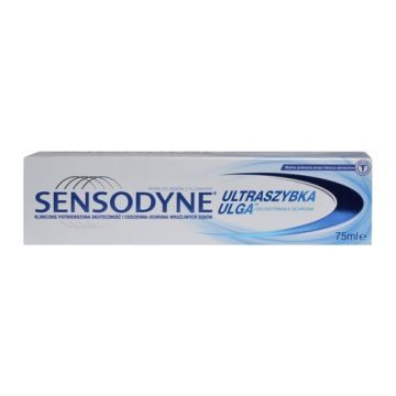 Sensodyne Ultraszybka Ulga, pasta do zębów, 75 ml